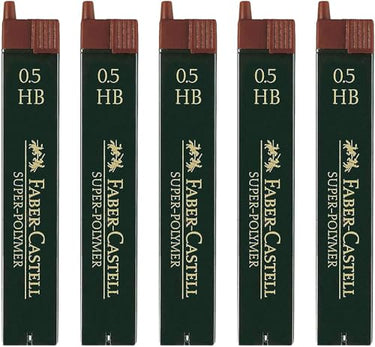Faber-Castell Super-Polimer-Ersatzminen (5 Einheiten, 0,5 HB), Menge 5, 60 Minuten im Sale